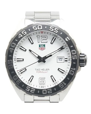 Preloved tag heuer Swiss Made Watch Men White Bags One Size Foto 1 de 4