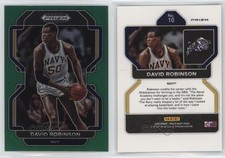 2022-23 Panini Prizm Draft Picks Green Prizm David Robinson #10 HOF
