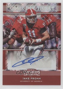 2020 Panini Contenders Draft Picks Diamond Ticket /15 Jake Fromm Rookie Auto RC