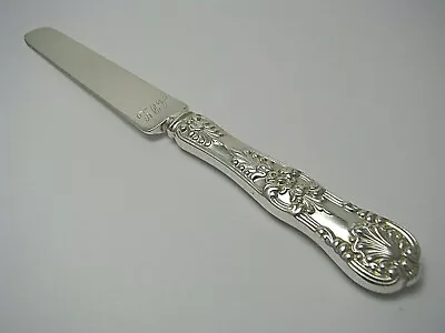 ENGLISH KING TIFFANY & Co STERLING SILVER KNIFE SOLID SILVER TEA KNIFE ca1885 - Image 1 of 4