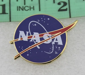 NASA Vector Logo Lapel Pin - Picture 1 of 3