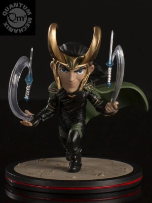 QMx Marvel Thor Ragnarok Loki Q-Fig PVC Diorama Brand New and In Stock  - Image 1 of 4
