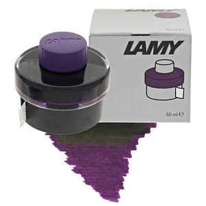 Lamy Bottled Ink for Fountain Pens in Dark Lilac 2024 Edition - 50ml - NEW - Picture 1 of 1