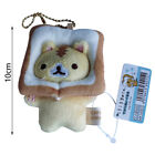 Bread Cat Toast Cat Plush Doll Pendant Doll Small Yellow Cat Hanging Ornamen-YA