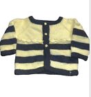 Vintage Handmade Baby Cardigan bumble bee Colors