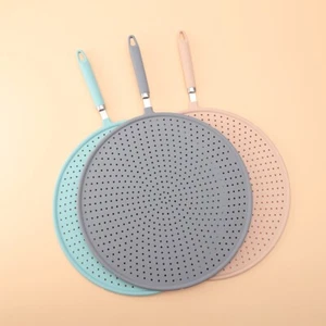 Silicone Oil Splash Splatter Screen Heat-resisting Frying Pan Lid Pot - Picture 1 of 14