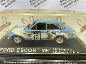 DIE CAST " FORD ESCORT MKI RAC RALLY 1973 T. MAKINEN " 1/43 DEA - Picture 1 of 1