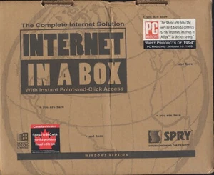 Rare... Internet dans une boîte, version canadienne Spry, inutilisé, non ouvert - Photo 1/4