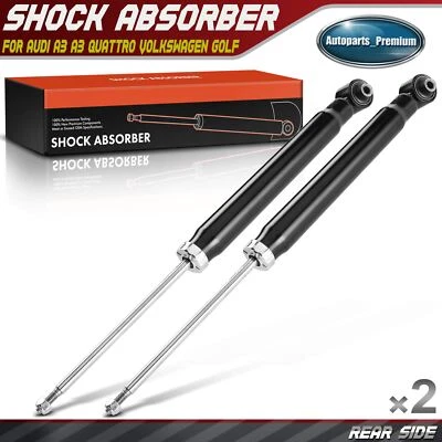 2Pcs Rear Shock Absorber for Audi A3 TT Quattro Volkswagen Jetta Golf 2015-2021 - Image 1 of 4