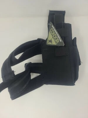 Condor Outdoor Tactical Leg Holster (Black)  1566 - Image 1 of 4