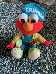Tyco Sesame Street Dress Me Up Elmo Plush 14" Tall - Picture 1 of 7