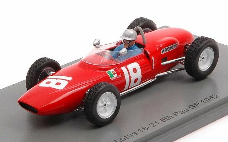 Lotus 18-21 GP de Pau 1962 Nino Vaccarella 1:43 SPARK S7452 - Immagine 1 di 1