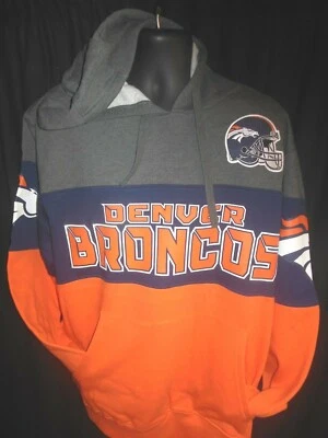 Denver Broncos NFL Men's G-III Hood Pullover Sweatshirt Medium, Large or XL - Image 1 of 4