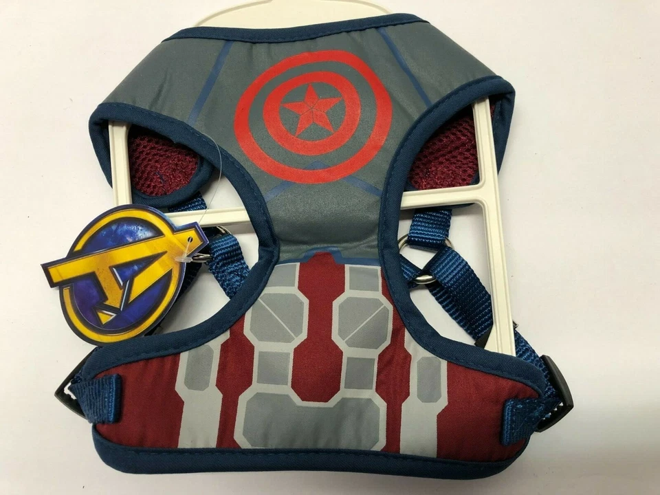 Marvel Captain America Infinity War Dog Harnesses Size Small
