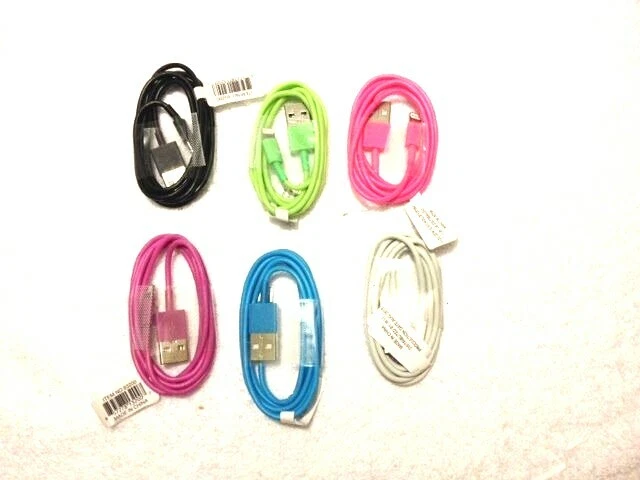 USB CABLE FOR IPHONE  CHARGER 3 FT LONG SPECIFY COLOR#83200 - Image 1 of 1