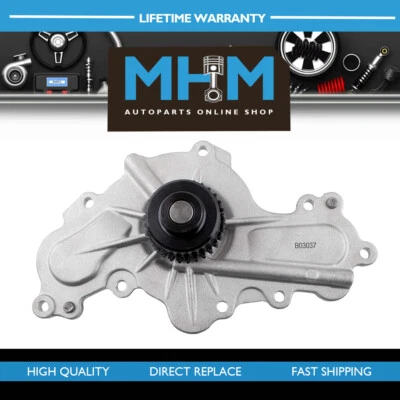 Water Pump For Ford Explorer Edge Flex Lincoln MKS MKT MKX 3.5L 3.7L 252-955 - Image 1 of 4