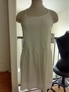 Roxy Halter White Dress Size M - Picture 1 of 6