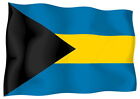 Aufkleber Aufkleber Vinyl Aufkleber Nationalflagge Auto Bahamas Gepäck Fähnrich Stoßstange