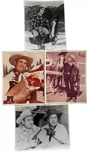 4 Western Filmstar Fotos, Gene Autry 1960er Jahre. - Bild 1 von 1
