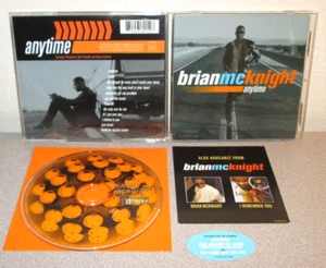 BRIAN McKNIGHT Anytime 1997 CD with Hype Sticker Motown R&B Hip Hop - Picture 1 of 4