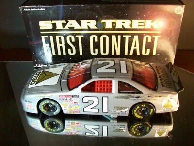 Michael Waltrip #21 Citgo Star Trek Primer Contacto 1996 Ford Thunderbird Madera  Foto 1 de 4