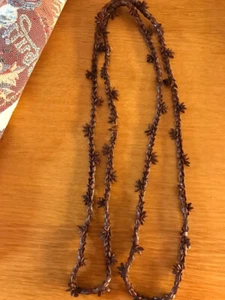 Kette aus Apfelkernen - 125cm - Handarbeit - Bild 1 von 2