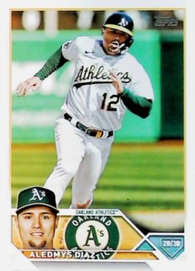 2023 Topps Update US118 ALEDMYS DIAZ OAKLAND ATHLETICS   FREE SHIP