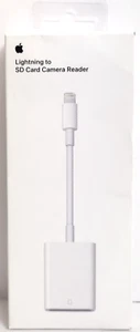 Apple - Lightning to SD Card Camera Reader - White MJYT2AM/A GENUINE OPEN BOX - Bild 1 von 4