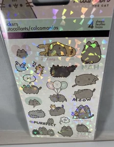 Adesivi ologramma Pusheen il gatto nuovi con scatola - Foto 1 di 3