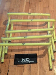 Speed Agility Hurdles 6" High Free Carry Handle Football TrainingPractice 8x - Picture 1 of 8