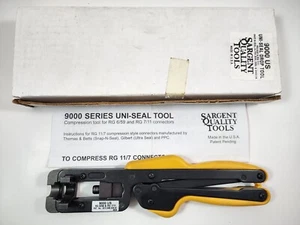 Sargent 9000 US RG6/59/11 Uni-Seal Kompressionswerkzeug, NEU - Bild 1 von 1