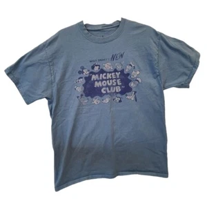 Nueva Camiseta Azul Club Mickey Mouse de los Parques Disney Walt Disney Talla GRANDE Plutón - Imagen 1 de 4