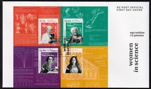 New Zealand 2022 Women in Science First Day Cover FDC - Picture 1 of 1