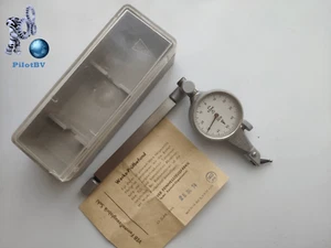 ZIFFERBLATT PRÜFANZEIGE HEBEL-TYP METRISCH 1mm /0,01mm Carl Zeis Germany - Bild 1 von 7