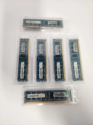 (12GB) - (6) HP 497157-D88 2GB (1X2GB) 1333MHZ PC3-10600 CL9 NON-ECC UNBUFFERED  - Image 1 of 4