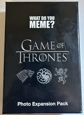 What Do You Meme? Game of Thrones Photo Expansion Pack Card Game - GOT202 - - Image 1 of 3
