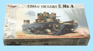 MIRAGE HOBBY: 72603 CZOLG VICKERS E MK A (6 TON TANK) - UNMADE - Bild 1 von 1