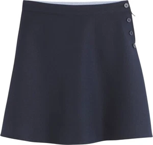 TOMMY HILFIGER GIRLS A-LINE SIDE BUTTON SKIRT SIZE 7 NWT - Picture 1 of 3