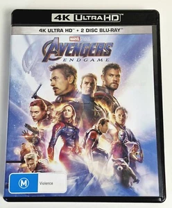 Marvel's Avengers - Endgame ~ 4K Ultra HD & 2 Disc Blu-ray Edition ~ VGC - Picture 1 of 4