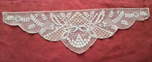 EDWARDIAN EMBROIDERED NET MODESTY PANEL - Picture 1 of 7