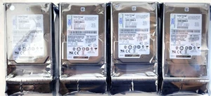 Lot of 4 IBM 81Y9913 300 GB 15K rpm 6 Gb SAS HARD DRIVE HDD 81Y9891 81Y9902 - Picture 1 of 6