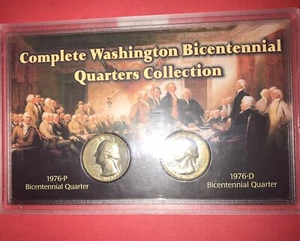 Bicentennial Quarters 1776 1976 - P And D  - Picture 1 of 5