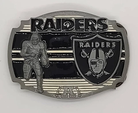 Oakland Raiders Belt Buckle Cover