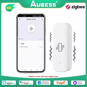 TUYA Smart Home Zigbee Vibration Sensor Realtime Monitor App Remote Control Self - Picture 1 of 10