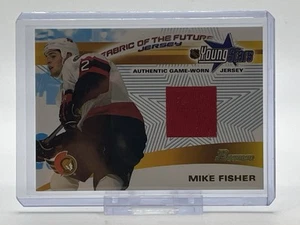 2002 Bowman Young Stars Hockey #FFJ-MF Mike Fisher Ottawa Senators Jersey Patch - Picture 1 of 2