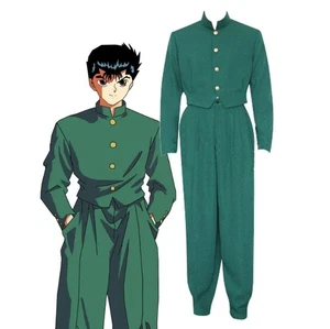 Anime Yu Yu Hakusho Spirit Detective Yusuke Urameshi Outfit Cosplay Kostüm - Bild 1 von 6