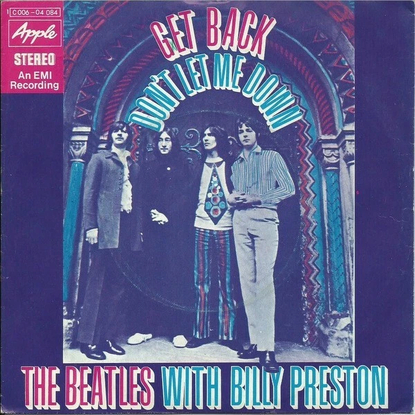 The Beatles with Billy Preston - Get Back (Vinyl-Single, sehr guter Zustand) - Bild 1 von 1