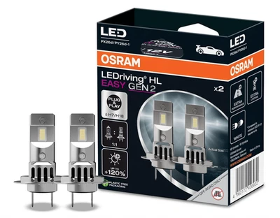 OSRAM LEDriving HL EASY GEN 2 H7 / H18 COPPIA LAMPADE LUCE BIANCO FREDDO 6500K 6 - Immagine 1 di 3