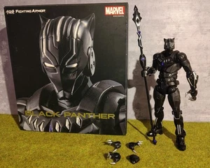 Figura Pantera Negra Armadura de Lucha Centinela Mafex Figuarts Increíble Yamaguchi - Imagen 1 de 5