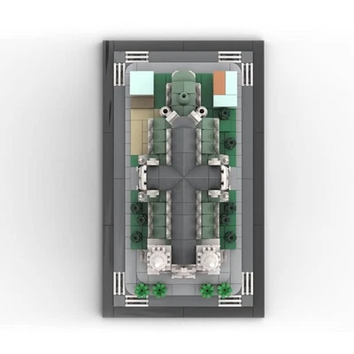 ZITIANYOUBUILD 1/800 Scale St. Patrick’s Cathedral 580 PCS MOC-212962 - Image 1 of 4